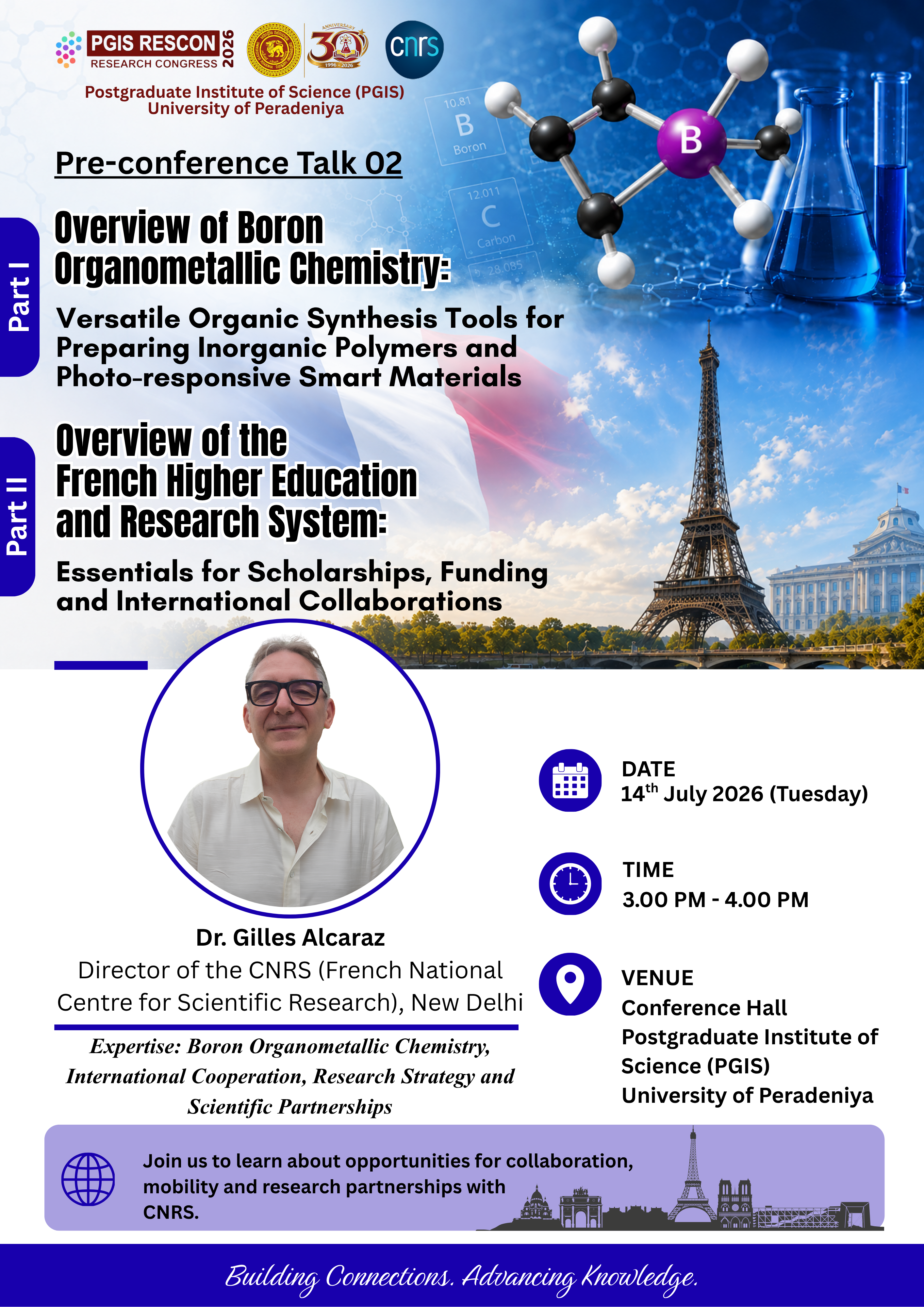 RESCON26 Pre-Conference Talk Flyer